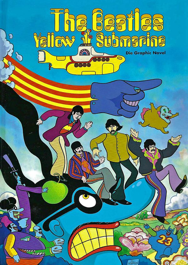 The Beatles - Yellow Submarine Gaphic Novel Cover