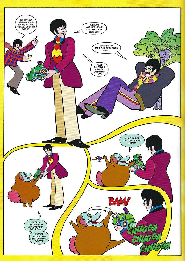The Beatles - Yellow Submarine Abbildung Buch - Seite 36 -