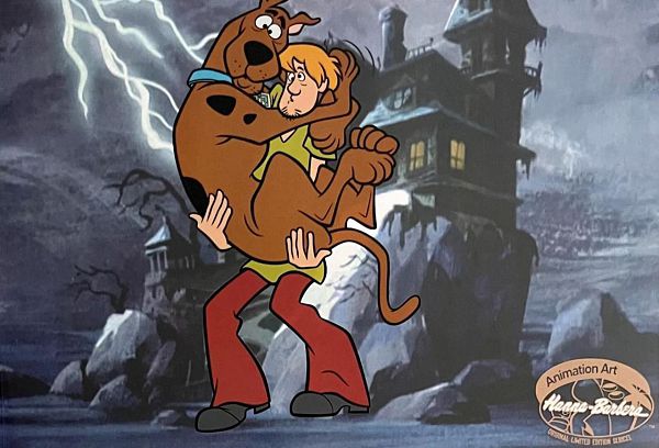 HANNA-BARBERA, SCOOBY DOO & SHAGGY - ZOINKS!, LIMITED EDITION ANIMATION CEL