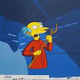 The Simpsons "Mountain of maddness (Mr. Burns)" Original Production Cel 28 x 36 cm