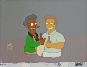 The Simpsons The Last Temptation of Krust Original Production Cel 27 x 32 cm web